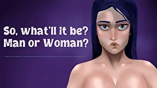 So, what'll it be? Man or woman? (Caitlyn from Arcane - ASMR)