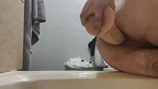 Deep big dildo anal princessgay69