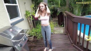 real female pee desperation and jeans wetting hotties 2021