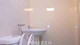 Quick Fuck With My Office Hot sexy Girl in The Office Bathroom