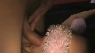 Amateur BDSM sex play with horny wife teased and deep fucked in pussy