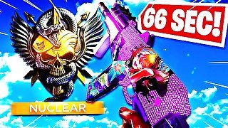 FAST 66 SECOND NUCLEAR in BLACK OPS COLD WAR! (BOCW Fast Nuclear Gameplay)