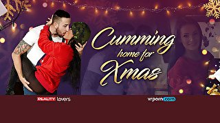 Lexi Dona In Cumming Home For Xmas Pov