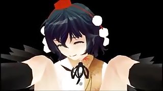 MMD R-18 Touhou Aya