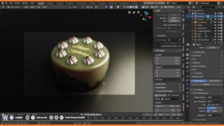 建模材質渲染全都包！從零開始 Blender2.8 新手教學系列#1：寫實蛋糕