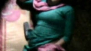 barishal girl happy masturbating in her bed seen by neighbor