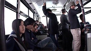 Creampied Gangbang On Public Bus - Suzu Ichinose