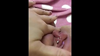 My pierced pussy