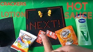 Crackers and Hot Sauce