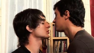 Latin twink sucking dong