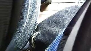 encoxada really hot ass groped in bus