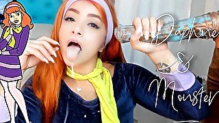 Daphne Blake & the Monster Creampie - Scooby-Doo cum in pussy cum in mouth