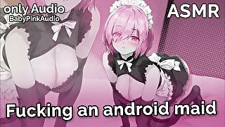 ASMR - Fucking an Android Maid (Masturbation, Blow Job, Robot Sex, Sci-fi)(Audio Roleplay)