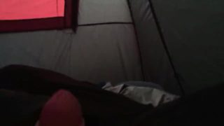 Alone in a tent, it was inevitable