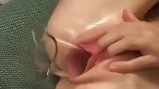 Petite Blonde teen 18+ Fisting Her Pussy