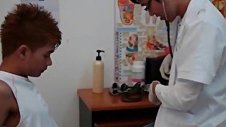 Doctor twink naughty ass checkup