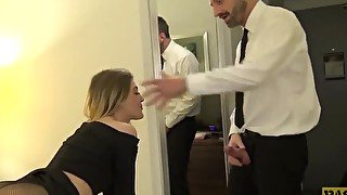 PASCALSSUBSLUTS - Skinny Sub Rhiannon Ryder Pussy Dominated