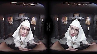 Damned Nun - Virtual reality porn video