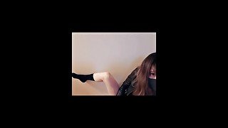 Today's Dirty Fapping 04 "blonde shemale masturbating" 今日のえっちなオナニー　ギャルに無理やりさせられてシコシコ