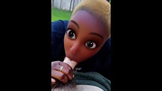 Cartoon Filter POV Blowjob