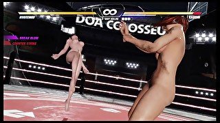 Dead or Alive 6 Nude game play [Nude Mod]  Nyotengu Vs Kasumi