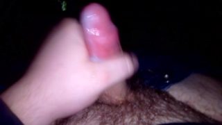 Hairy  Teen jerk off and cum