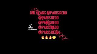 Only Fans @Paris_Redd