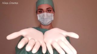 Dr. Nina Gives Handjob to Her New Patient Preview