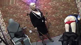 Hd 11:08 40 Mistress Lady Linda Strokes Of The Cane Given With Force