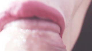 Throbbing Sensual Cum In Mouth