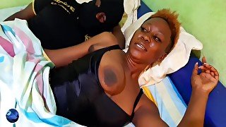 Horny Black Milf With A Huge Ass Sucks And Fucks A Big Dick