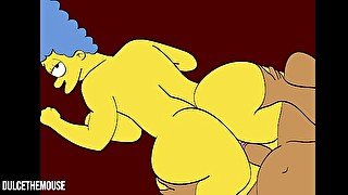 Marge Simpson Hentai. (Exhibitionist, Creampie) (Onlyfans For More)