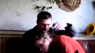 Russian couple homemade video