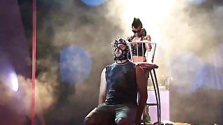 extreme fetish porn on public stage