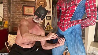 SUPER HERO CUMSHOT CONTEST AND BATE COACHING