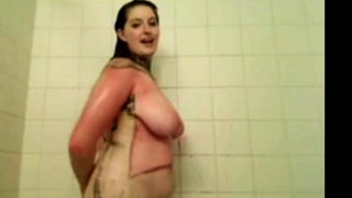 Webcam shower show