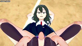 Hentai POV Feet My Hero Academia Setsuna Tokage Lizardy