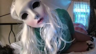 FREE TRAILER: Creepy Masked Girl Masturbates Through Her Panties