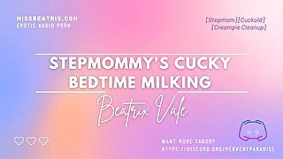 Stepmommy's Cucky Bedtime Milking [Erotic Audio for Men]