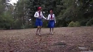 Lesbians pissing 20