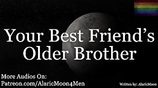 M4M - Your Best Friend's Older Brother Found Your OnlyFans [Erotic ASMR for Gay Men]