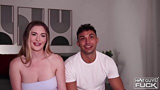 Goes The Distance With Big Titty Lindsay Lee!
