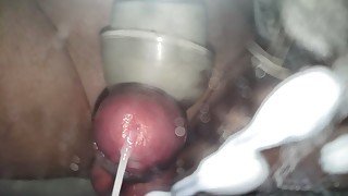 Huge Slow Motion Cumshot From Hitachi Magic Wand