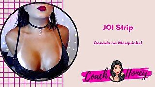 Gozada na Marquinha da Maldade!  JOI Strip  Punheta Guiada  #17