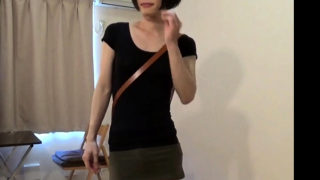 crossdresser wearing a mini skirt