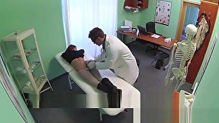 Hospital SEX with a Passionate Brunette