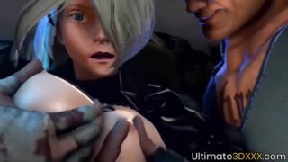 Nier automata 2b hard gangbang act