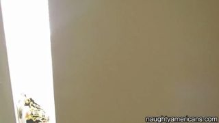 Beautiful brunette mom Chloe Cummore getting cock been blowed