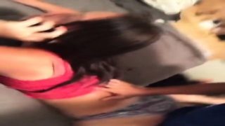 Girl Fucked In The Ass Talking To Her Mom