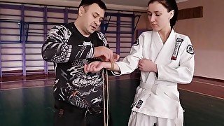 Monk Rope Binding Demonstration 22